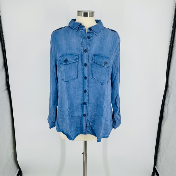 Rebel Wilson X Angels Soft Woven Army Shirt C110 - Picture 2 of 9